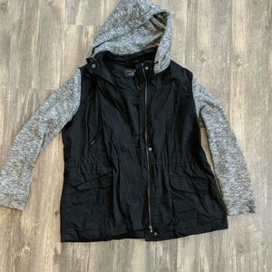 Mixed-Material Jacket
